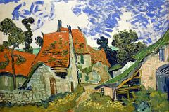 Vincent van Gogh 1890 Street in Auvers-sur-Oise 1 From Ateneum Art Museum, Finnish National Gallery, Helsinki At New York Met Breuer Unfinished